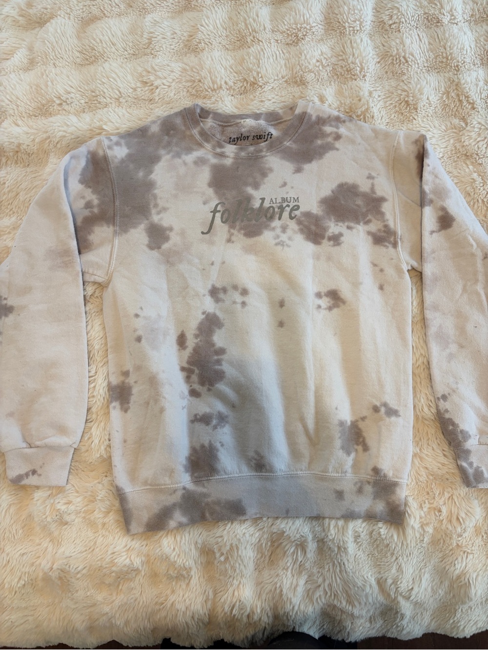 Taylor Swift Folklore Sweater Size S